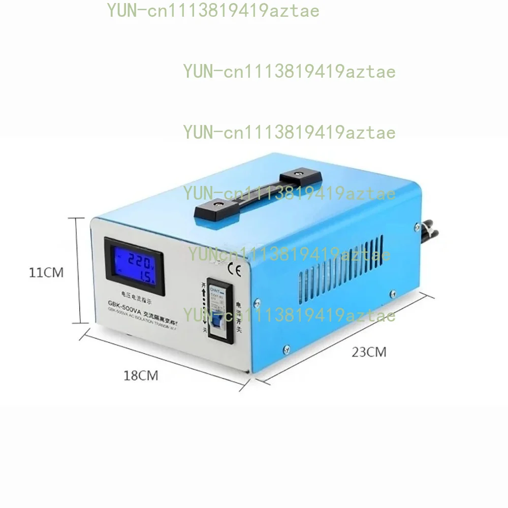 500VA AC Ring Isolation Transformer Audio Safety Isolated Power Converter Anti-interference 220V To 220V Transformer 1000W