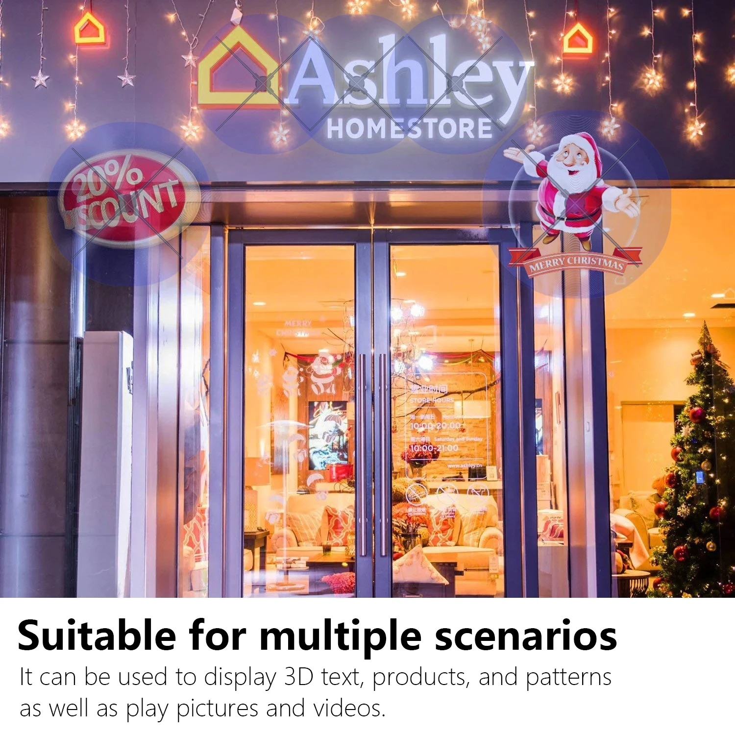 

Голографический 3D-вентилятор для рекламы, светодиодный дисплей, голографический проектор, поддержка изображений и видео, привлекает внимание аудитории