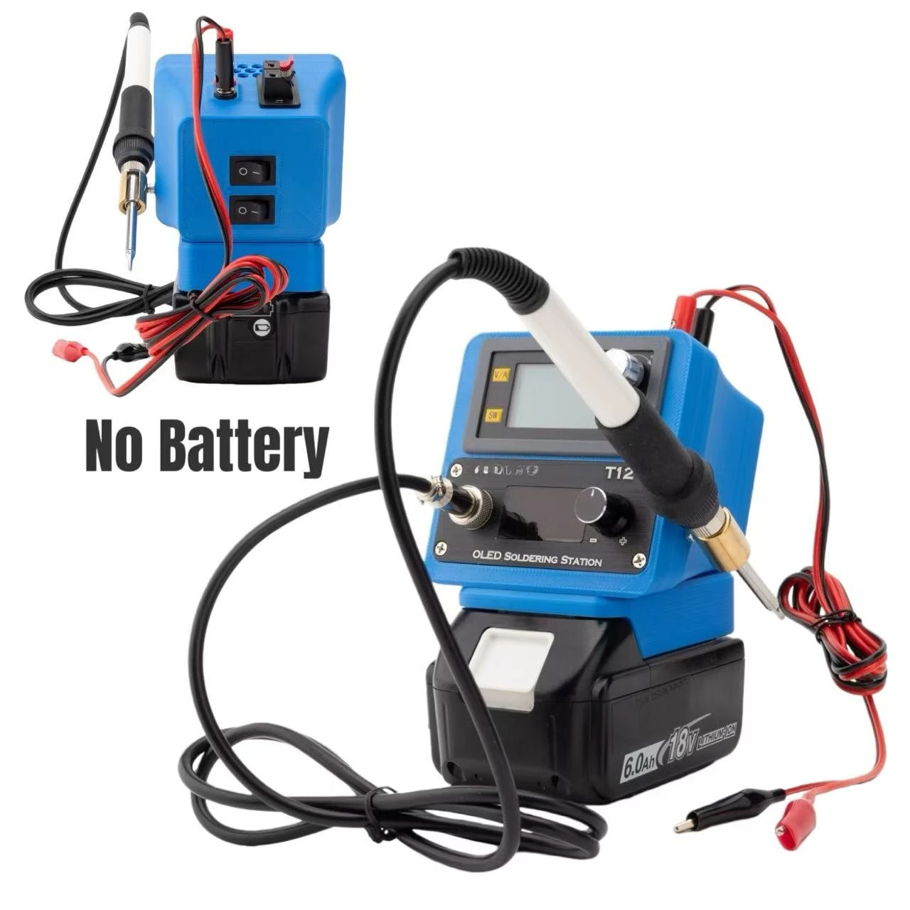 

Converter For Makita 18V Battery Step Down Voltage Regulator CNC Buck-Boost DC Adjustable & Cordless Soldering Iron T12 Tool