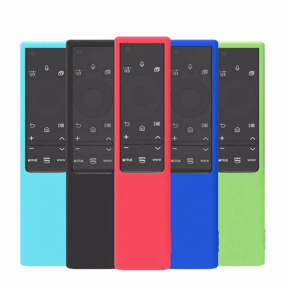 

For Samsung QLED Silicone Case Protective Cover For BN59-01357 Remote Controller Protective Case Remote Control Cover