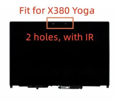 Imagem -04 - Lcd Display Touch Screen Digitador Montagem Fit para Lenovo Thinkpad X380 Yoga Fhd Lp133wf4-spa5 M133nwf r3 1920x1080 13.3