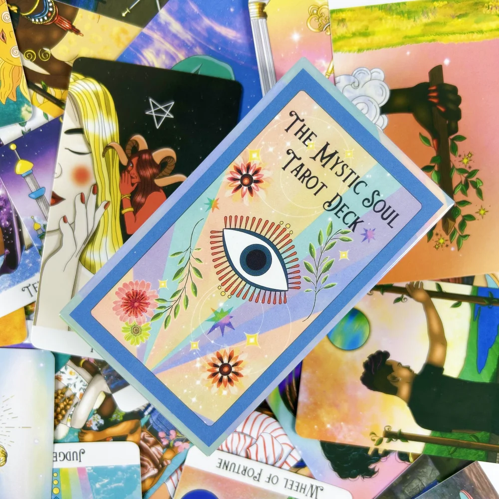 The Mystic Soul Tarot Deck English Version Board Games Oracle Deck Playing Cards For Beginners