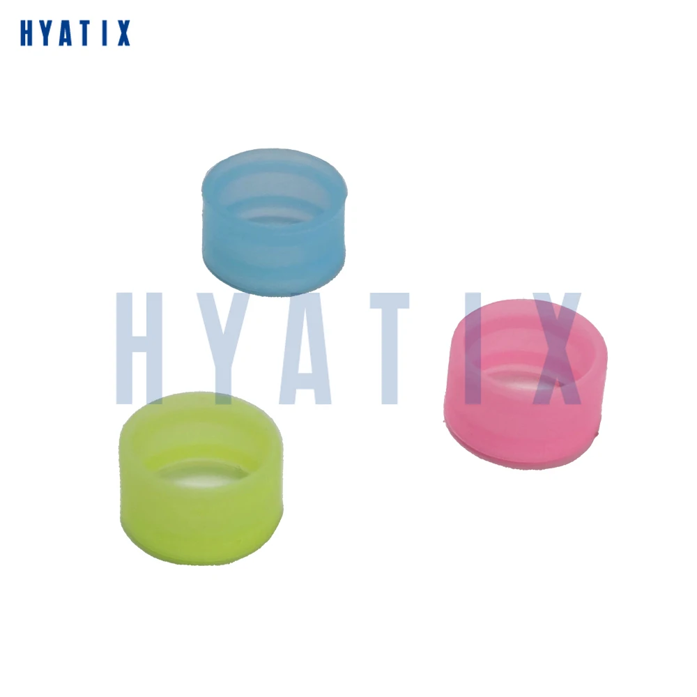 

50 шт. светящиеся цветные идентификационные ленты для XPR3500 XPR7380 XPR7550 P8668 P8268 P6600, аксессуары для радиоантенн Walike Talkie