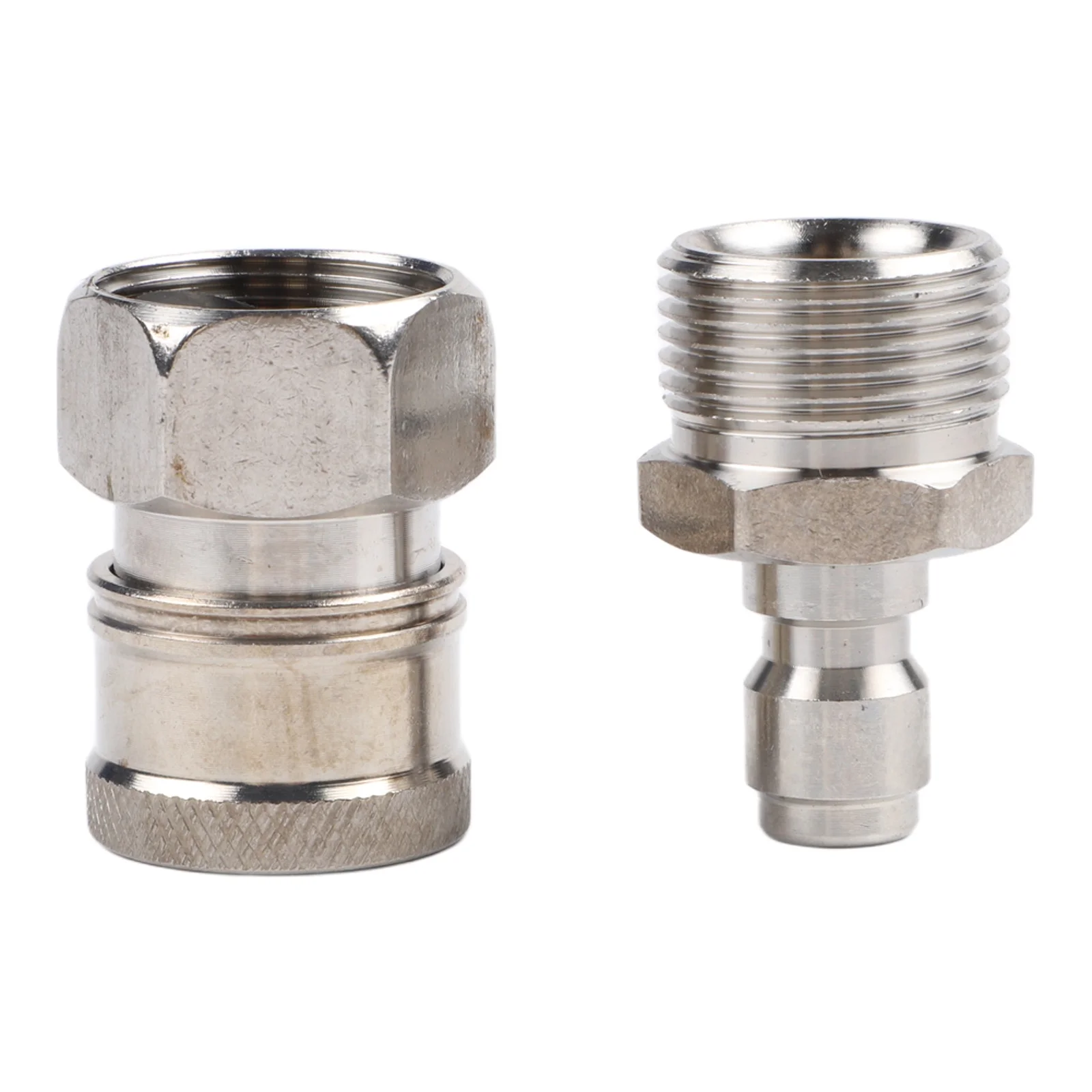 Quick Connector for Pressure Washers 22*1 5 Stainless Steel Compatible with Garden Car Washing and Outdoor Cleaning
