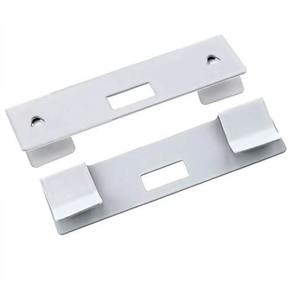 White Metal Vertical Blind Repair Clips Replacement Tabs Window Shutter Vane Hardware Fixer Tools For Daily Home Use