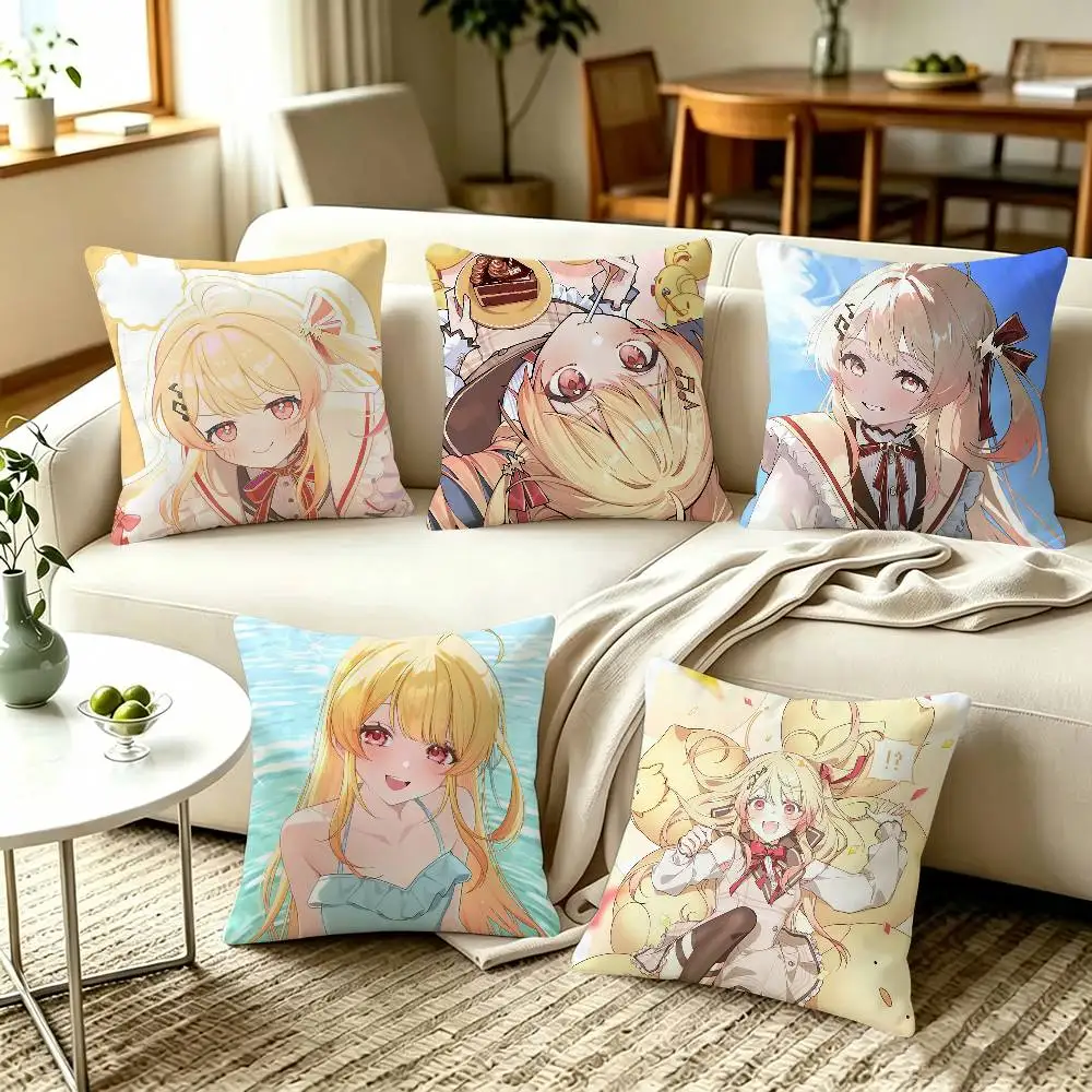 otonose kanade hololive   Pillow Covers, Home Sofa Cushion Covers and Aecorative Custom