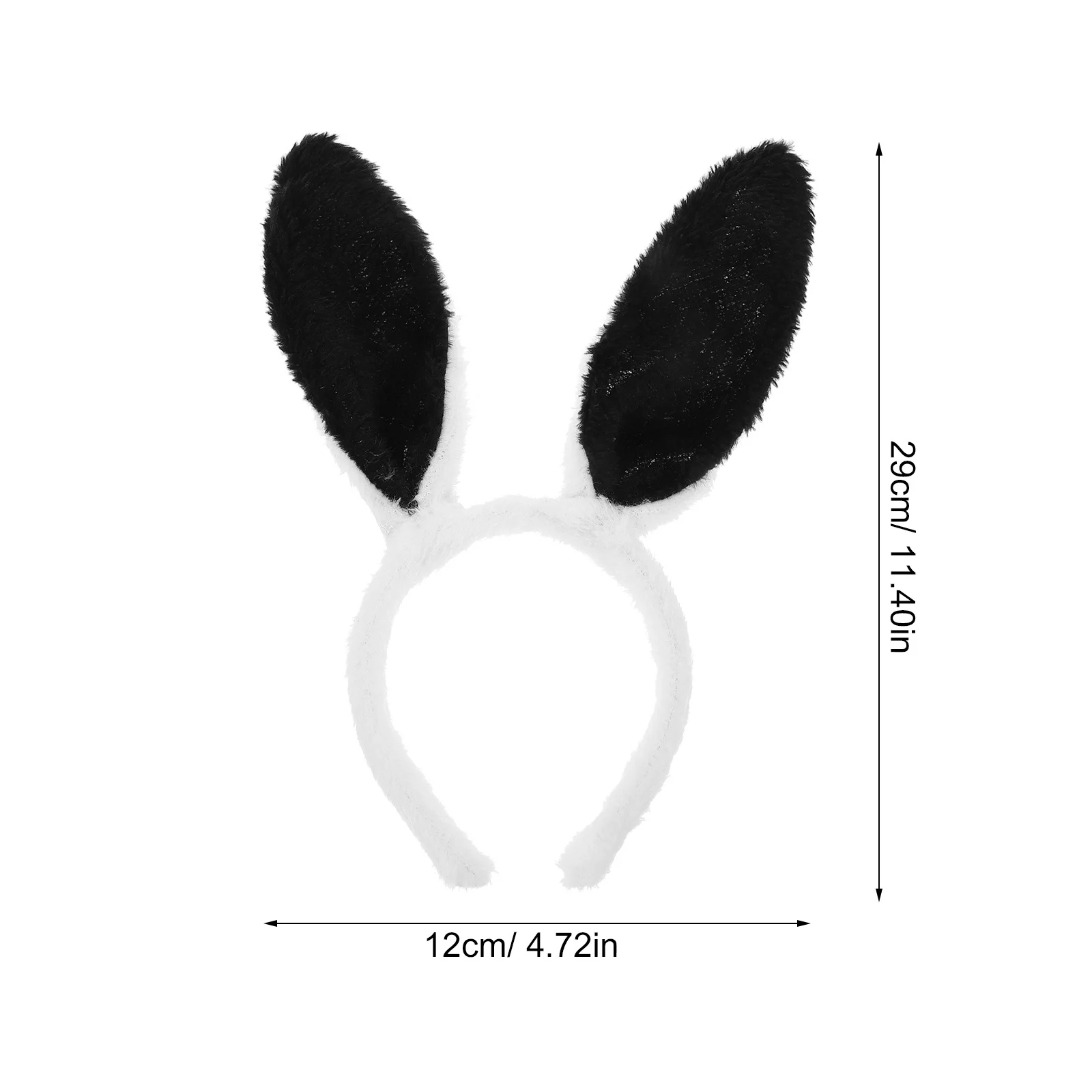 3 stuks volwassen konijn meisje kostuum accessoire set konijnenoren hoofdband vlinderdas staart voor themafeest fotoshoot evenement