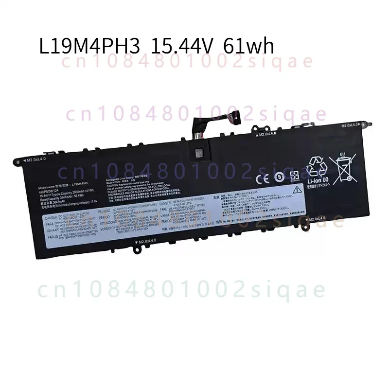 L19M4PH3 L19D4PH3 L19C4PH3 Laptop Battery For Lenovo YOGA SLIM 7 PRO 14ACH5,14IAH7,14IAP7 14IHU5 14ITL5 14ACH5 5B10Z495