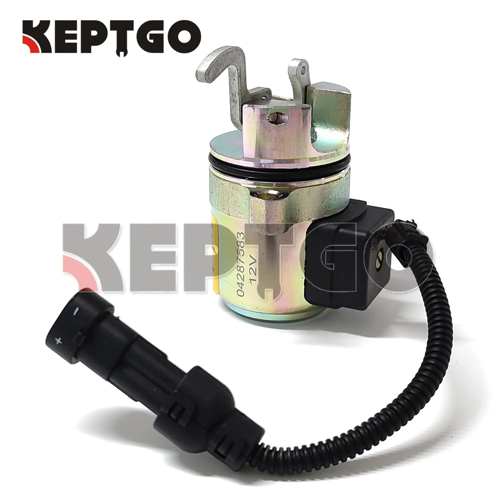 

NEW 04287583 Fuel Shut Off Solenoid 12V For Deutz Engine F2L1011F F3L1011 F4L1011