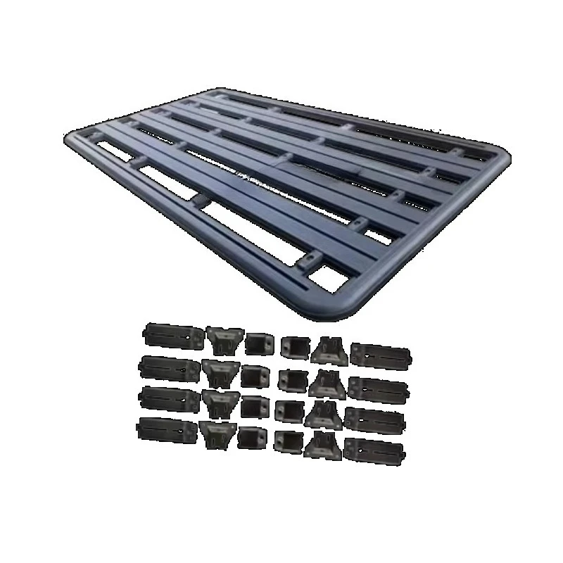 Aluminum Roof Rack for  LC200 220X125cm Car Roof Racks with Bracket