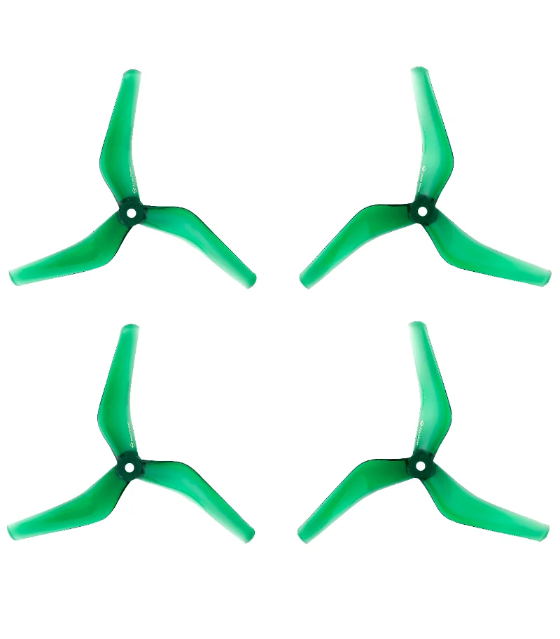 10Pairs AZURE POWER BSP 6145 6.1X4.5X3 3-Blade PC Propeller BIG SMOOTH PROPS for RC FPV Racing 6inch Long Range LR6 Drones