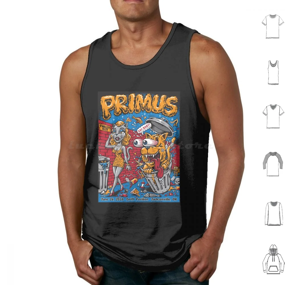 Primus For Fans Tank Tops Print Cotton Primus