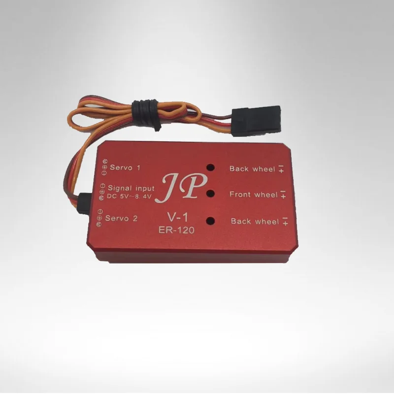 Contrôleur de train d'atterrissage rétractable en métal JP ER120 ER150 V1 et V2 pour avion RC à voilure fixe