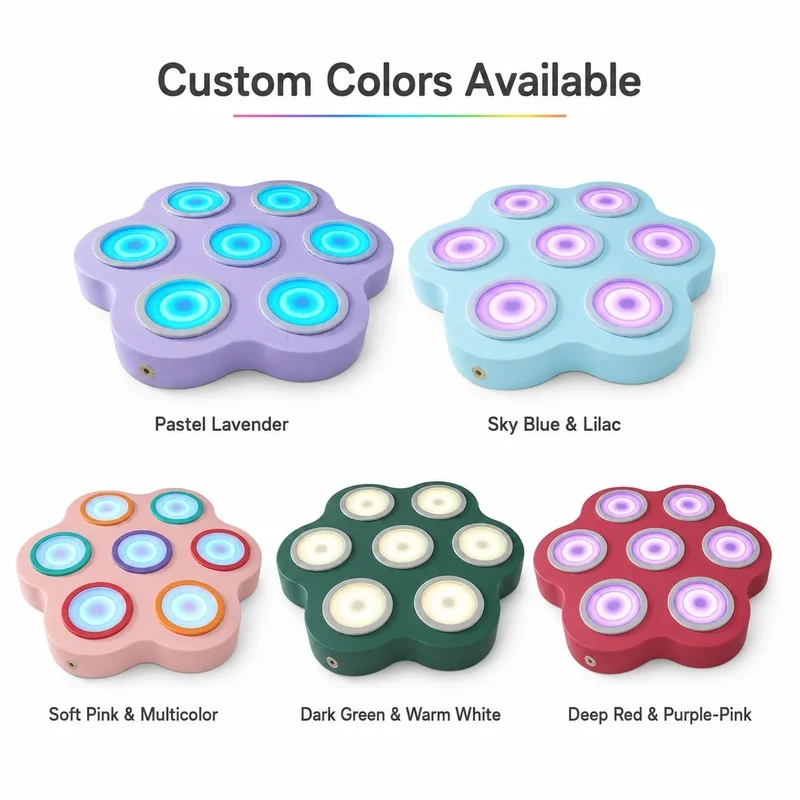 Custom Flower Interactive Floor Piano for Kids Musical Sensory Soft Play Equipment for Play Cafes and Indoor Playgrounds