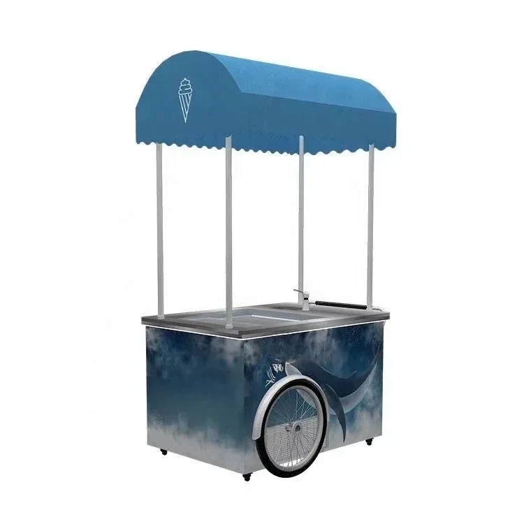 Autumn popular street application Italian ice cream truck Snack automatic sales truck Ice cream truck