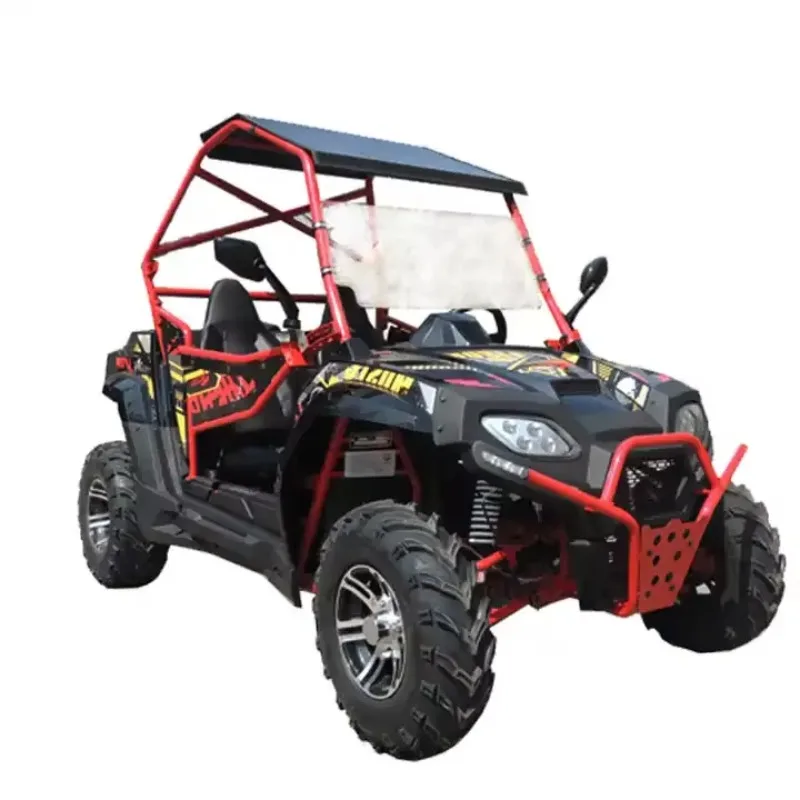Suministro directo de fábrica 4 tiempos monocilíndrico 250CC Quad bicicleta adultos deporte playa Buggy FX250 DICTATOR 4x4 Utv todoterreno