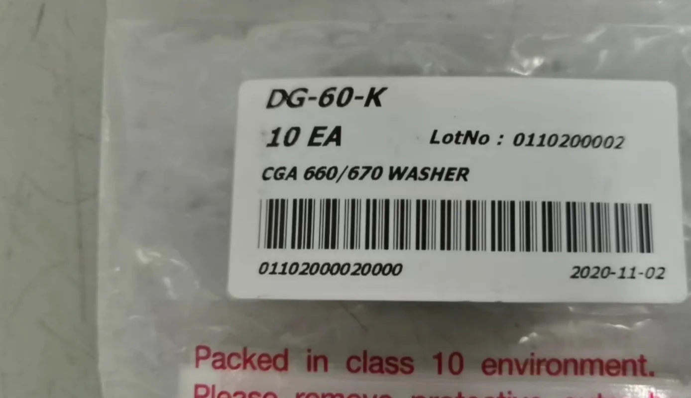

2шт CGA660/670 Прокладка цилиндра Материал PCTFE DG-60-K