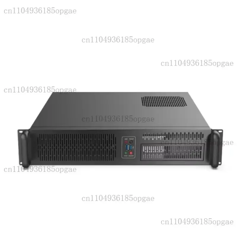 New 2U Industrial Control Chassis Main Board 40CM Horizontal Graphics Card USB3.0 Optical Drive Multi-bit Hard Disk