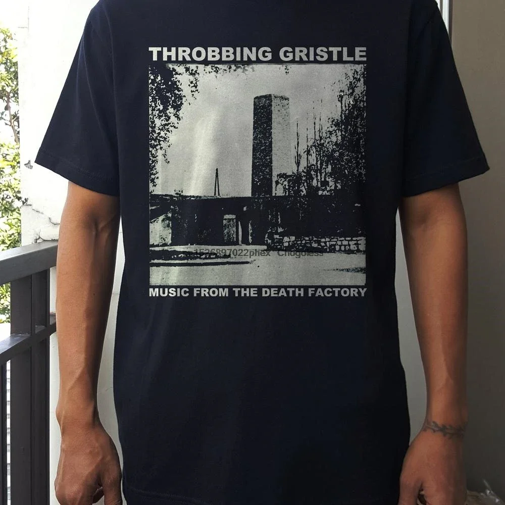 

Throbbing gristle tshirt music from the death factory