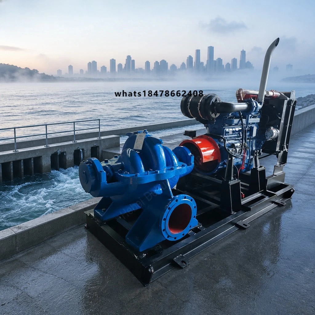 Compact Horizontal Configuration Double Suction Pool Circulation Pump OEM Customization Service Large Volume Water Delivery