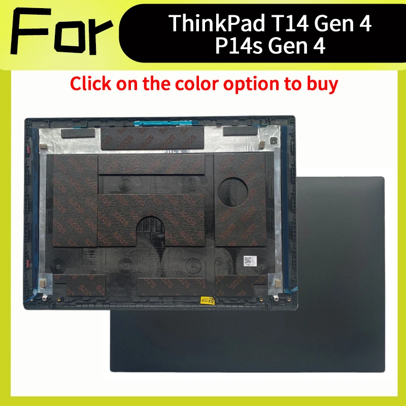 

Black New 5CB1L57579 For ThinkPad T14 Gen 4 P14s Gen 4 Lcd Cover Rear Lid Back Cover Top Case A Shell