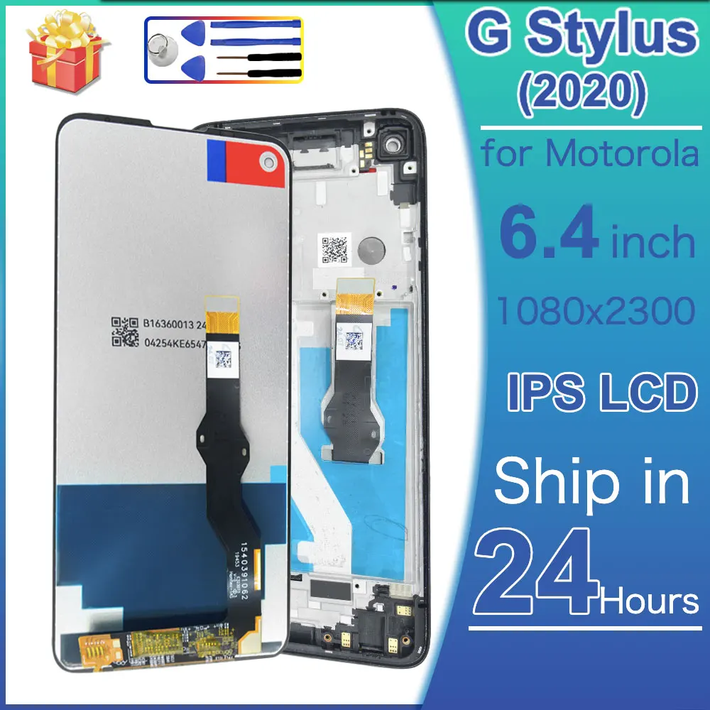 LCD for Motorola Moto G Stylus 2020 LCD Display Touch Screen Digitizer Assembly Replacement for Moto G Stylus 2020 LCD XT2043