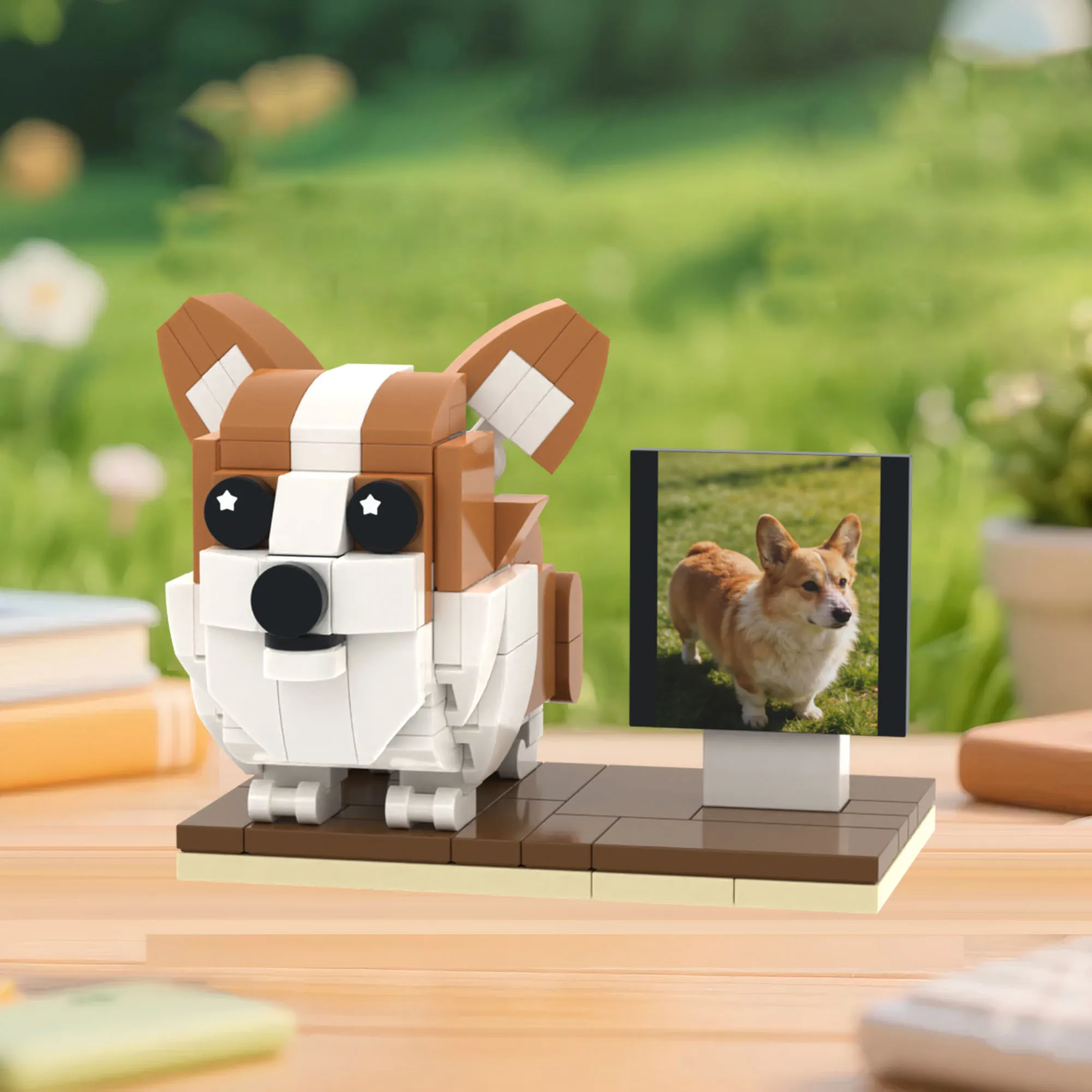 

Миниатюрные строительные блоки: Мои индивидуальные кирпичные фигурки, персонализация по фото, украшение, милый сюрприз, подарки для питомцев, модель питомца