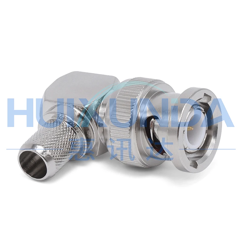 BNC-C-JW-5 BNC Male Elbow Crimp 50-5/LMR300 Wire BNC-C-JW27 Connector JW13