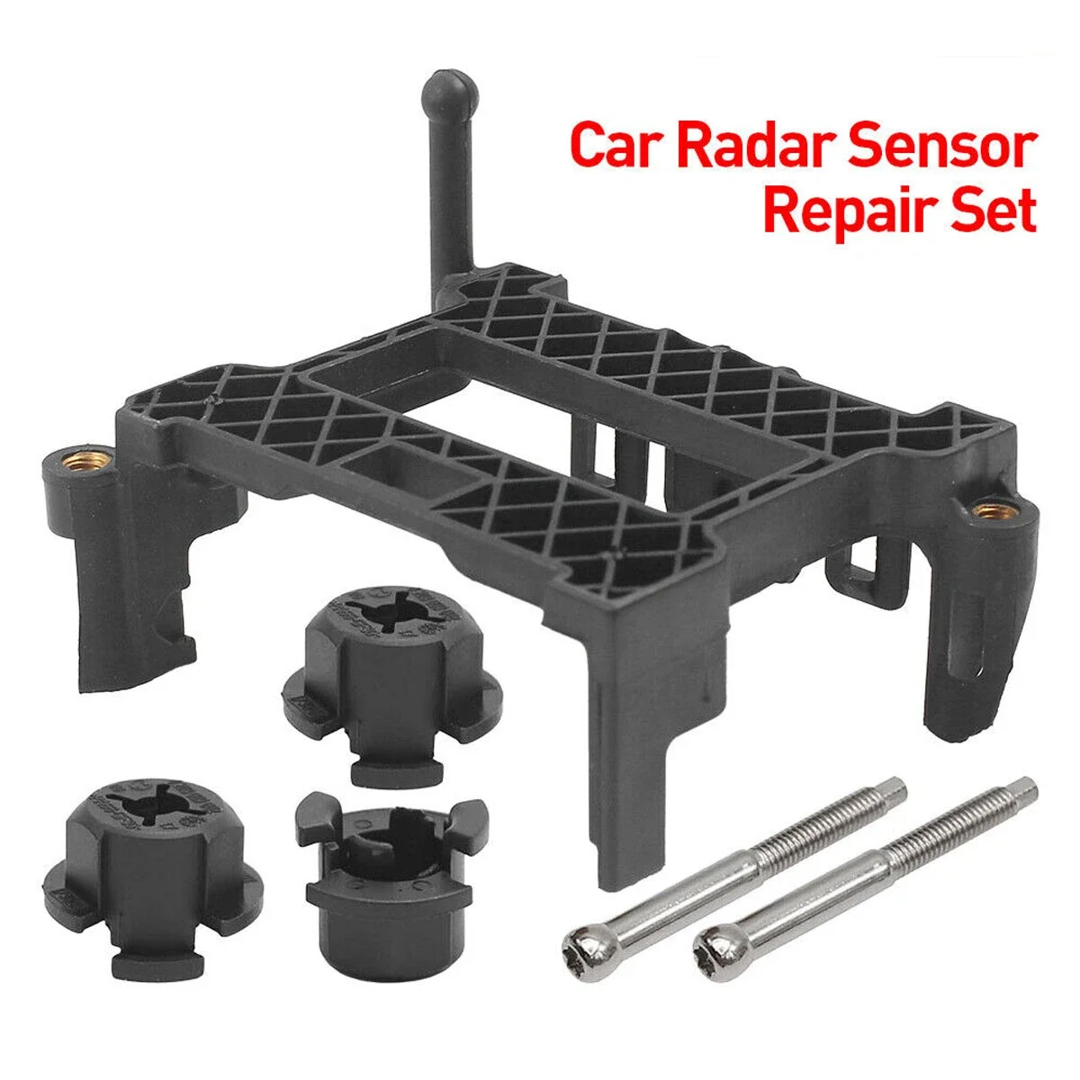 Distance Sensor Cruise ControlModule Hardware Kit 5G0998561 ACC Adaptive Black Mounting Bracket Mounting Repair Kit
