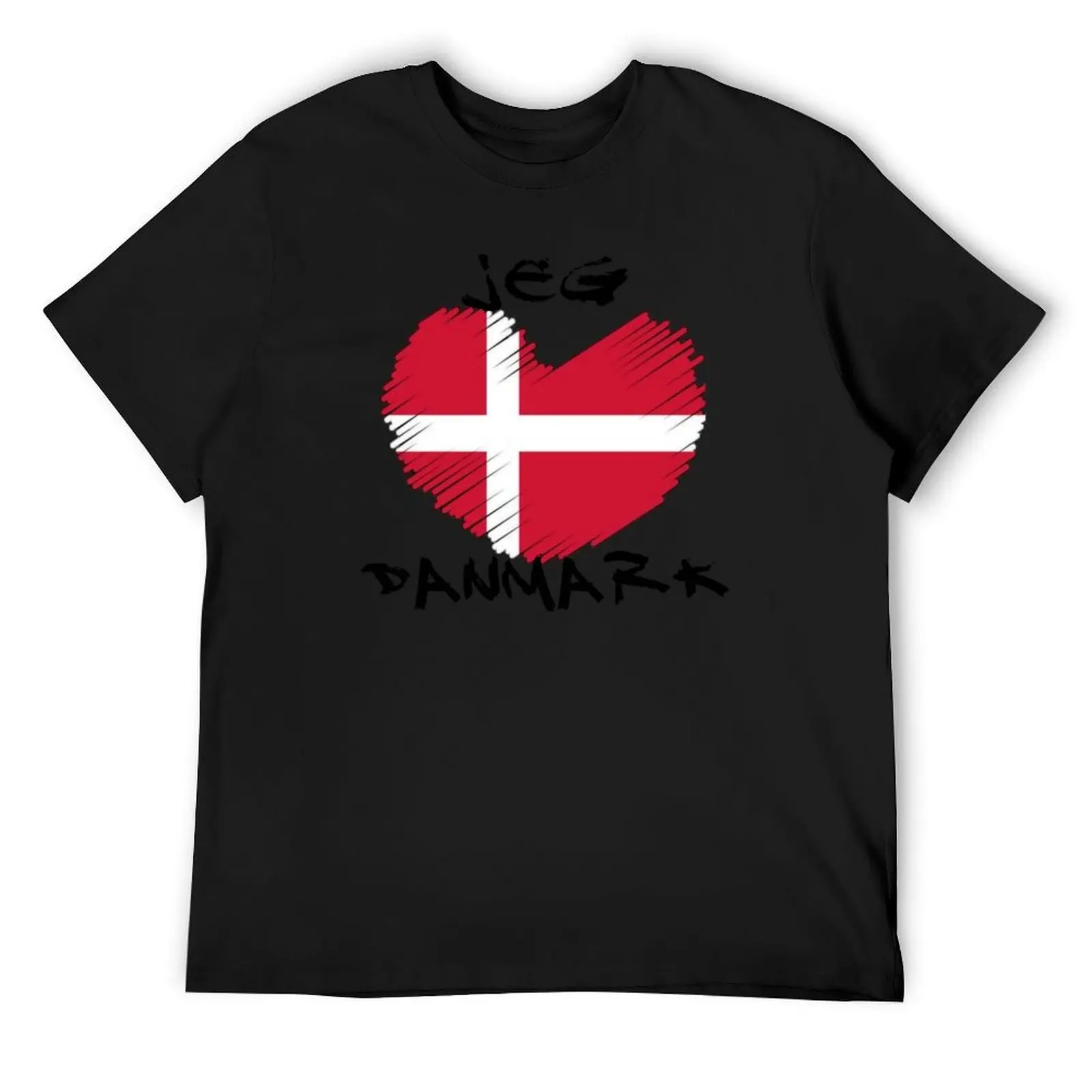 Jeg elsker Danmark, go denmark, I love Denmark T-Shirt kawaii clothes cute clothes mens vintage t shirts