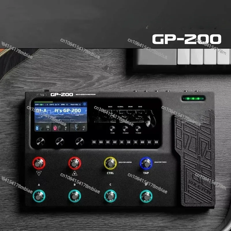 

VALETON GP-200LT Электрогитара Комплексные эффекты Акустическая гитара Бас Фраза Петля Барабанная машина Звуковая карта ИК