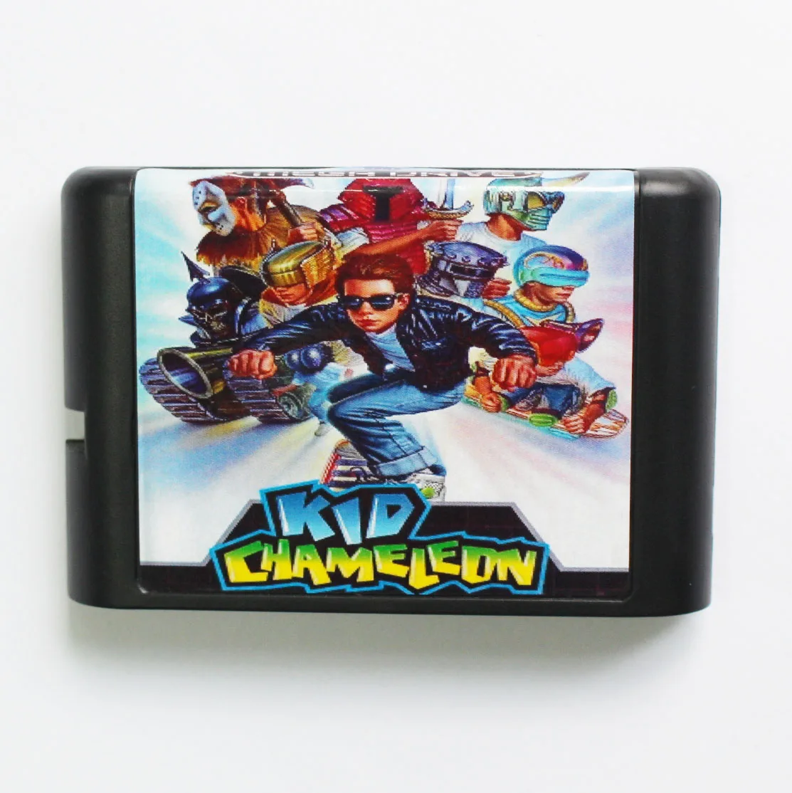 Cartão de jogo MD Camaleão infantil de 16 bits para consoles Sega MegaDrive Genesis de 16 bits