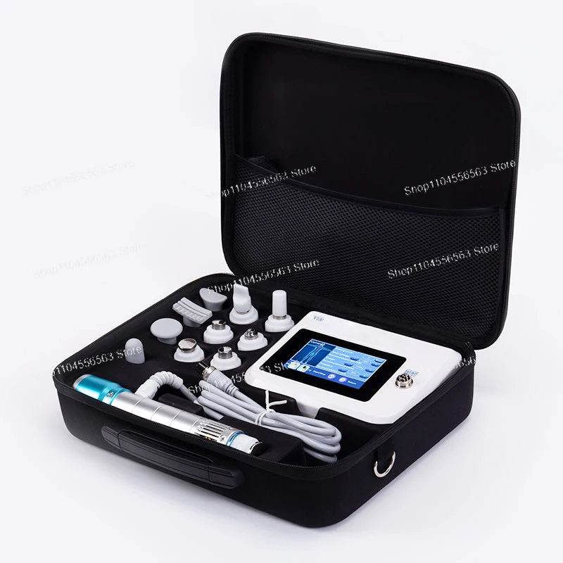 V100 Portable Shockwave Therapy Machine – Pain Relief, Body Massage, Electric Physical Therapy Equipment