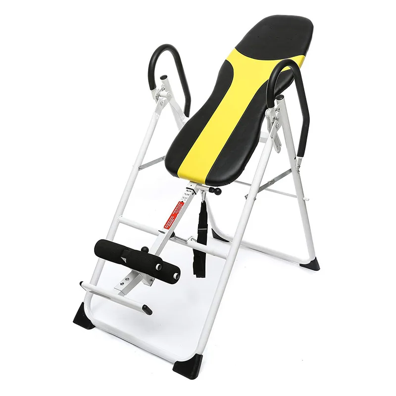 Heavy Duty Gravity Inversion Table Adjustable Incline Fitness Equipment for Sports and Entertainment