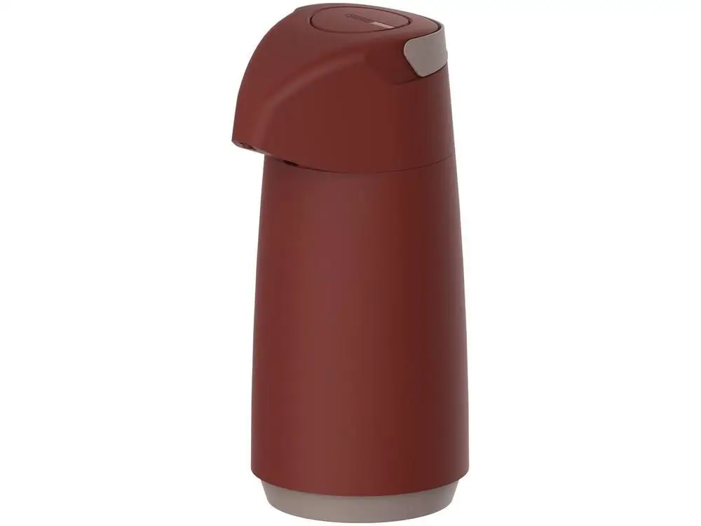 Tramontina 1L Exact Red Thermal Bottle