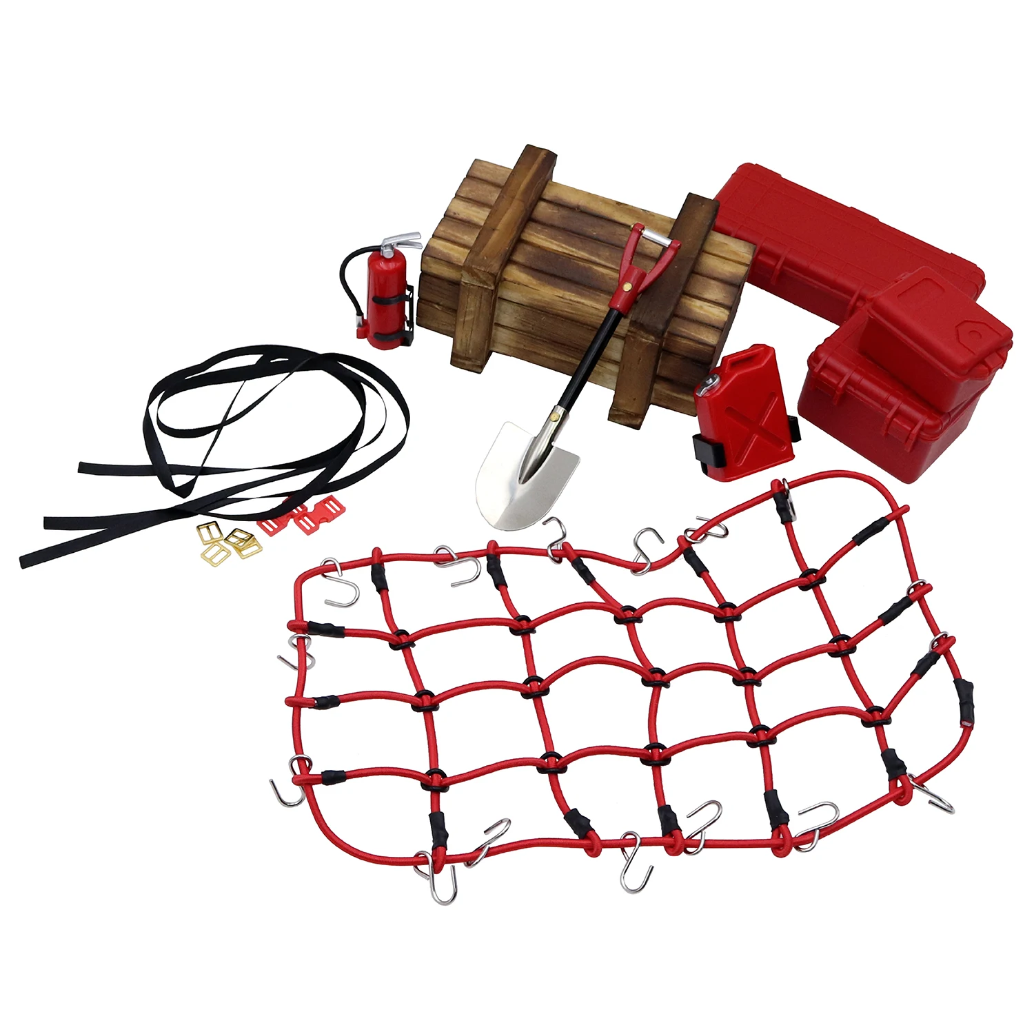 

RC Car Simulation Decoration Tool Accessories Suitable for 1/10 RC TRX4 SCX10 WPL C14 RC Climbing Car Decoration Accessories