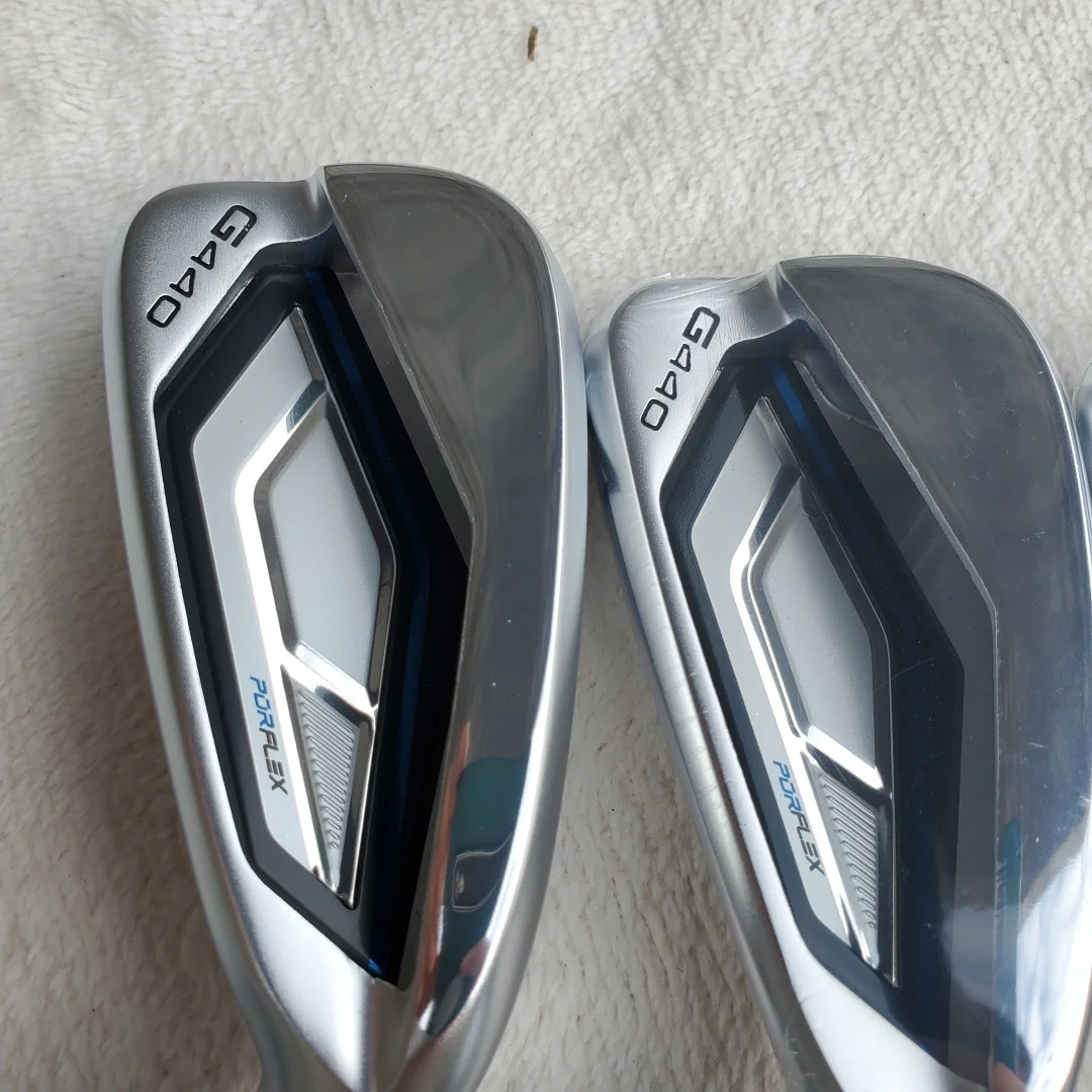 

2026New Men's 440 Golf club Silver G440 Golf irons Iron Set 4-9W/U/(8pcs) Flex R/S/SR With Steel/Graphite Shaft