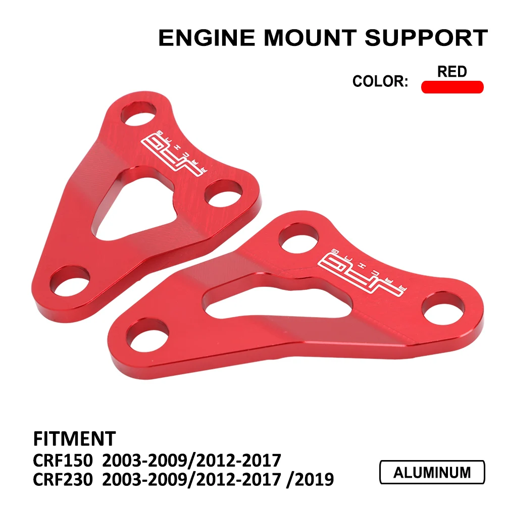 Motorcycle CNC Engine Bracket Guard Cover Protector For Honda CRF150F CRF230F CRF 150F 230F 2003-2019