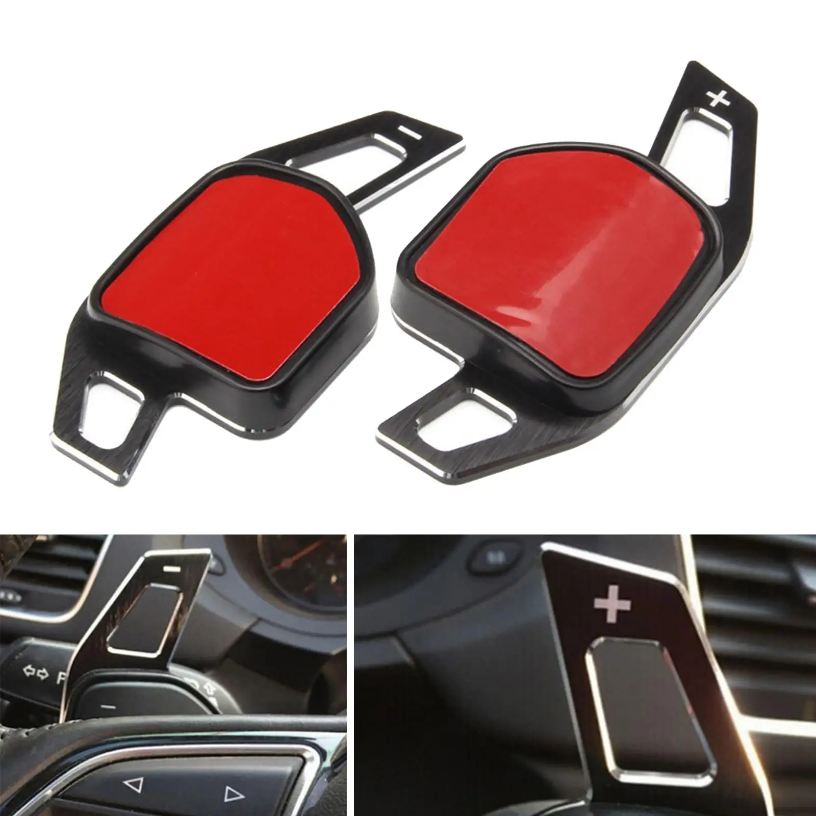 2x Steering Wheel Paddle Extension for TT/ TTS(2007-2011), R8(2009-2011), ()