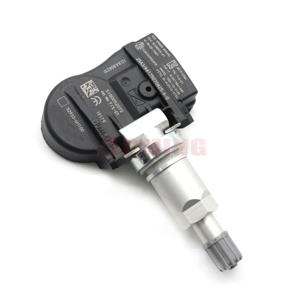 1/4pcs 52933-4H100 433MHz TPMS Tire Pressure Sensor For Hyundai H-1 Cargo Combi Van H100 I800 Starex [TQ] For Kia K2700 [PU]