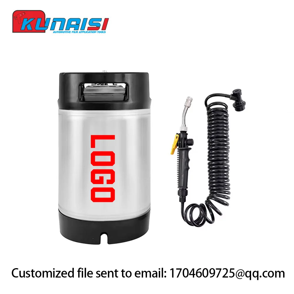 ​Professional 5Gal Car Wash Bucket Sprayer Portable High Pressure Tint Keg for TPU/PPF Film Installation Window Tinting&Car Wra