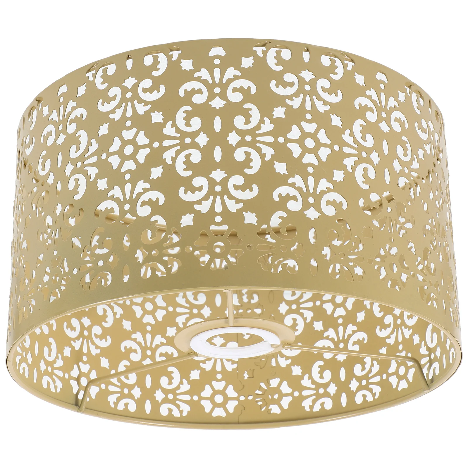 

Абажур для отеля, металлический полый железный маленький чехол для настольной лампы, сменная декоративная защита глаз, теплые яркие цвета, подходящий размер