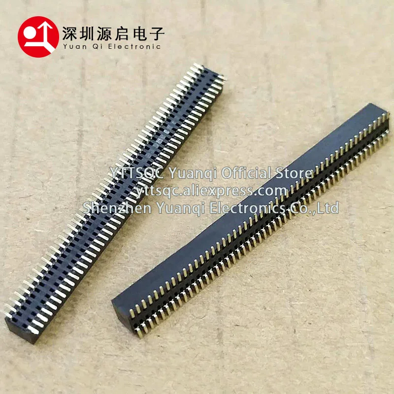 0.8mm Pitch Pin Header Connector Double Dual Row Male Female 2x50Pin 2*50p 100pin PCB Board Socket Pinheader SMT SMD image 3