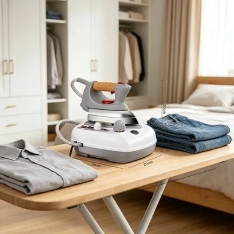 

European Standard Household Super Power 2000W Household Steam Iron, Polished Aluminum Baseplate Ironing Clothes
