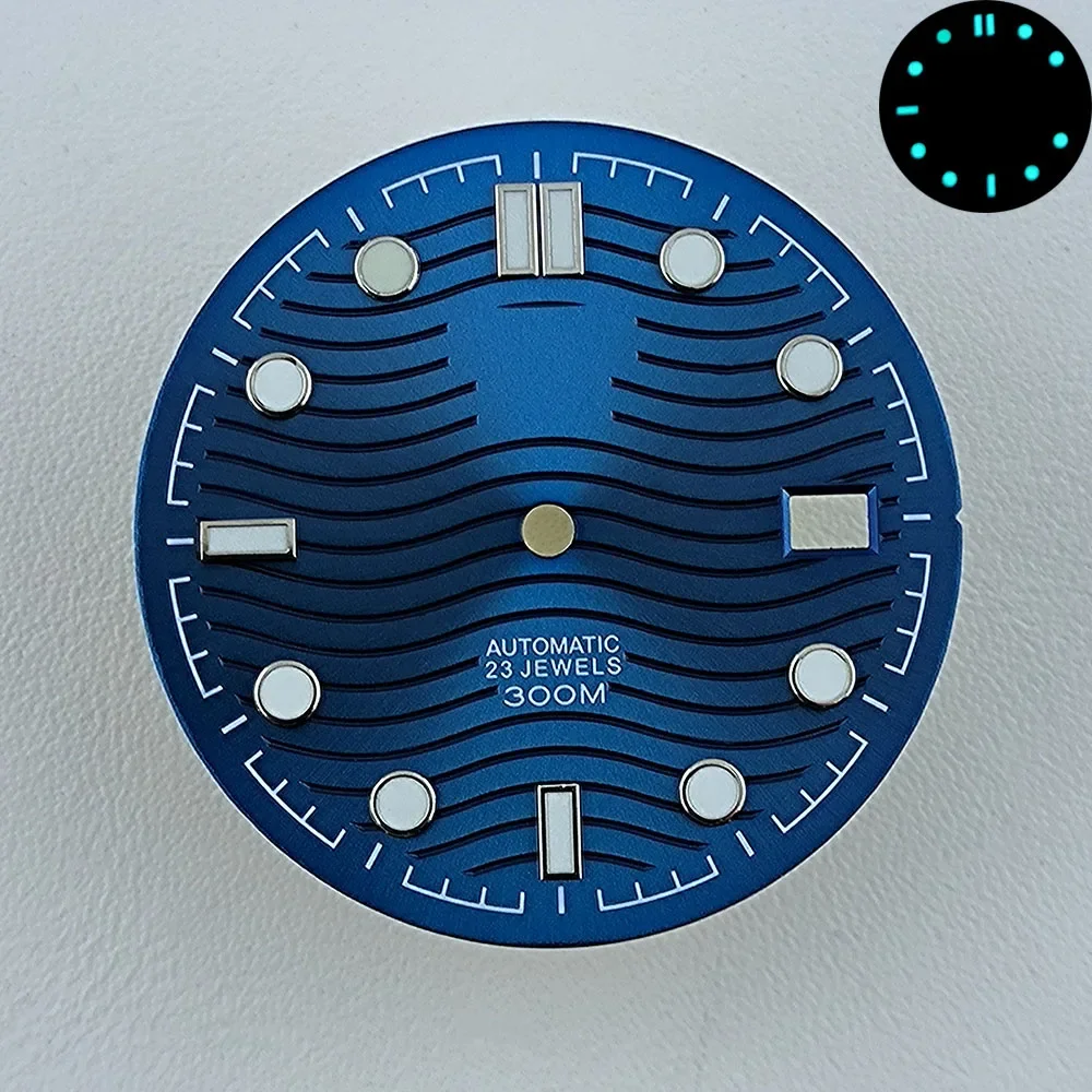 31mm NH35 Dial Watch dial face Luminous dial hands pointers for Seamaster 300 NH35 NH36 movement watch accessories replacements