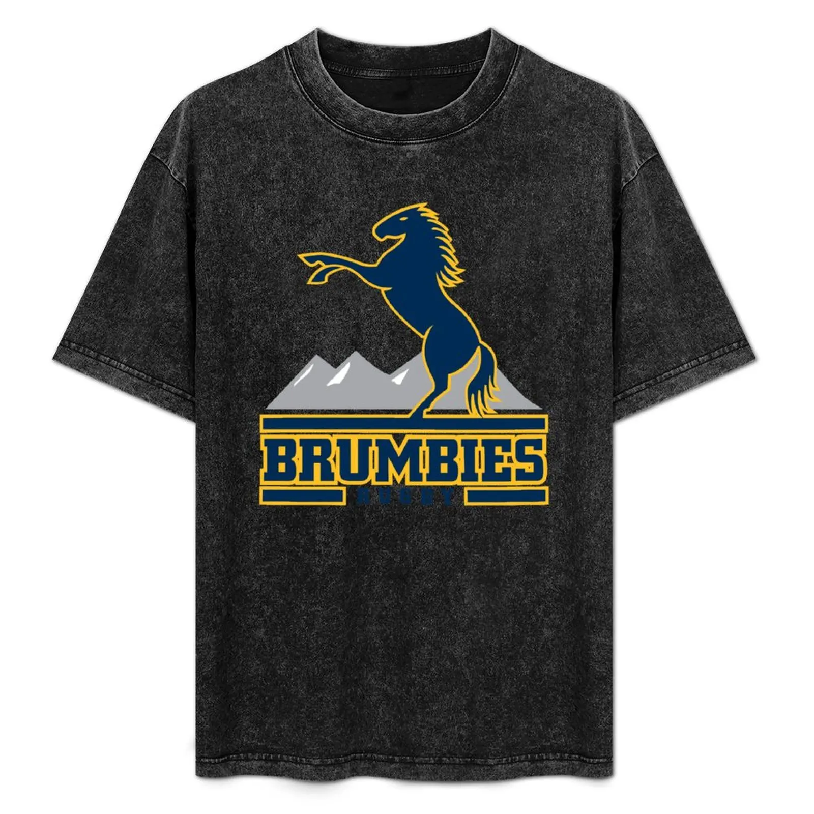 Brumbies Rugby T-Shirt blanks essential t shirt custom shirt mens funny t shirts