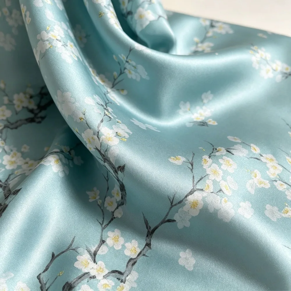 40 Momme Mulberry Silk Pillowcase 2 Pack Silk Face Digital Floral Print Single-sided Silk Bedding Pillow Cases Cover Hair Skin