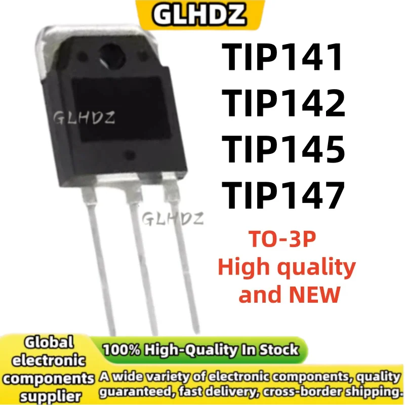 5PCS/LOT TIP141 TIP142 TIP145 TIP147 TO-3P TIP**141 142 145 147 brand new in stock
