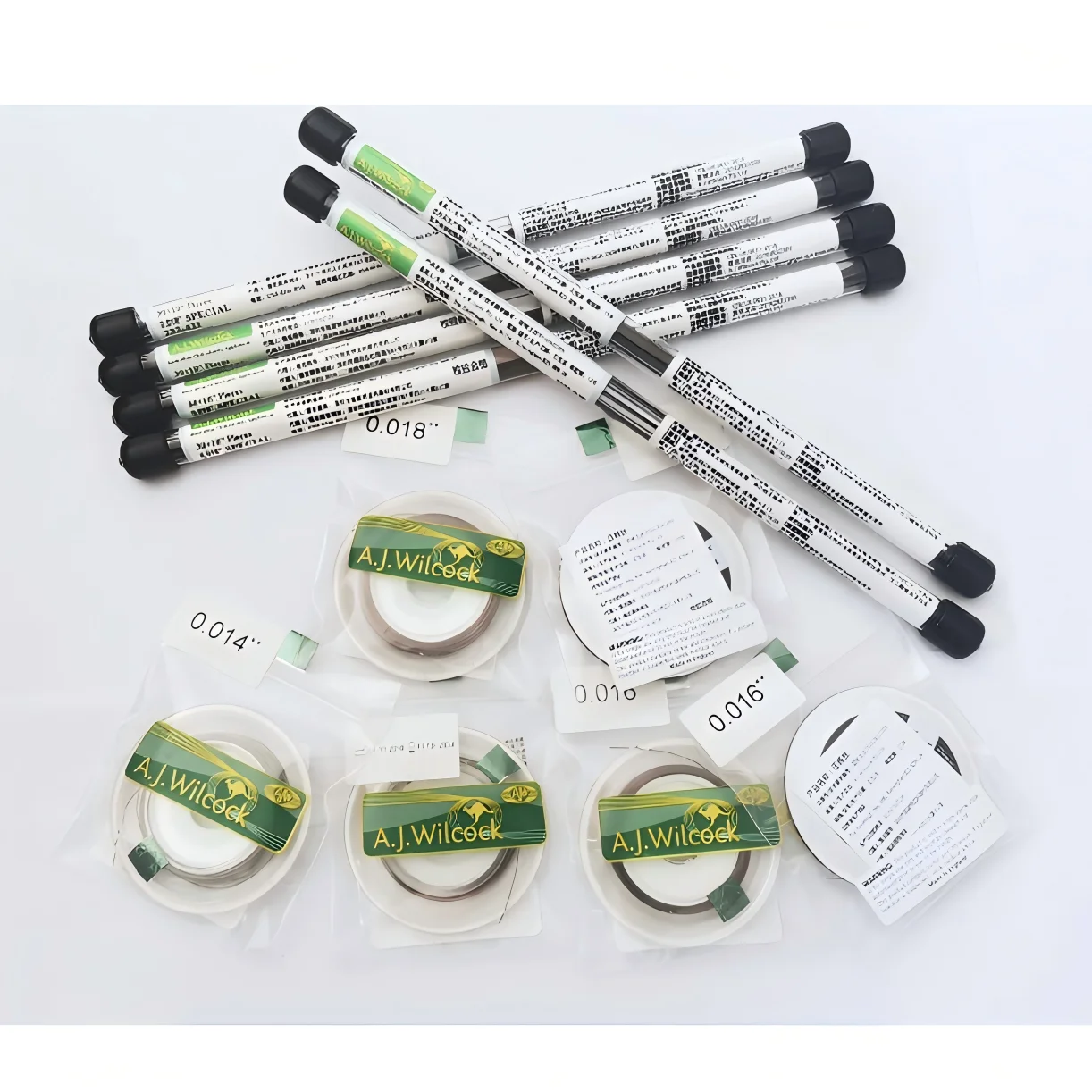 

A.J. Круглая ортодонтическая проволока Wilcock из нержавеющей стали 0,014 дюйма/0,16 дюйма/0,018 дюйма/0,020 дюйма X 30 штук в тюбике, стоматологический зажимной материал