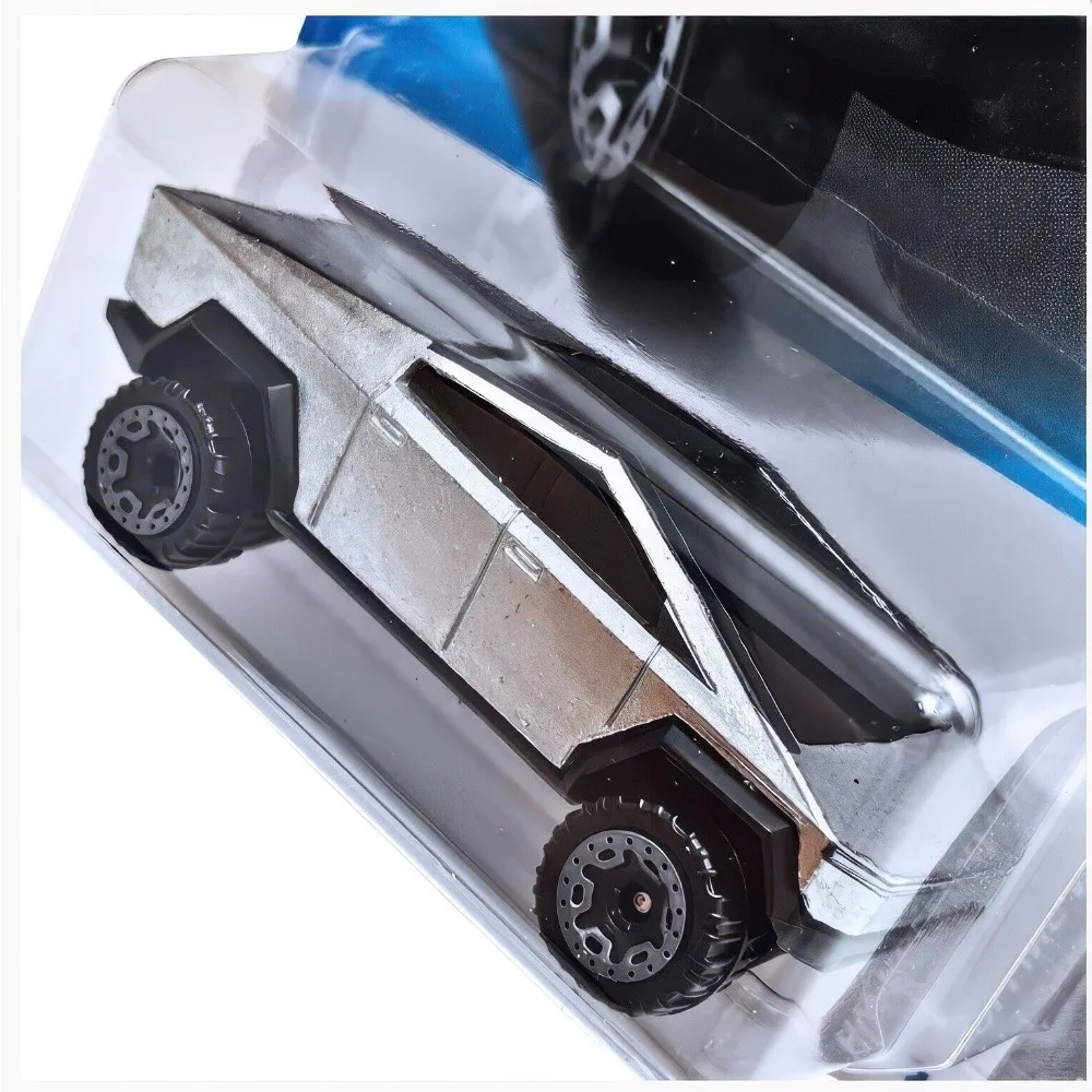 Original Hot Wheels 1/64 Tesla Cybertruck HW Rolling Metal 2024 Miniatures Car Hoteelws Diecast Model Car Hotweheels HotWheels